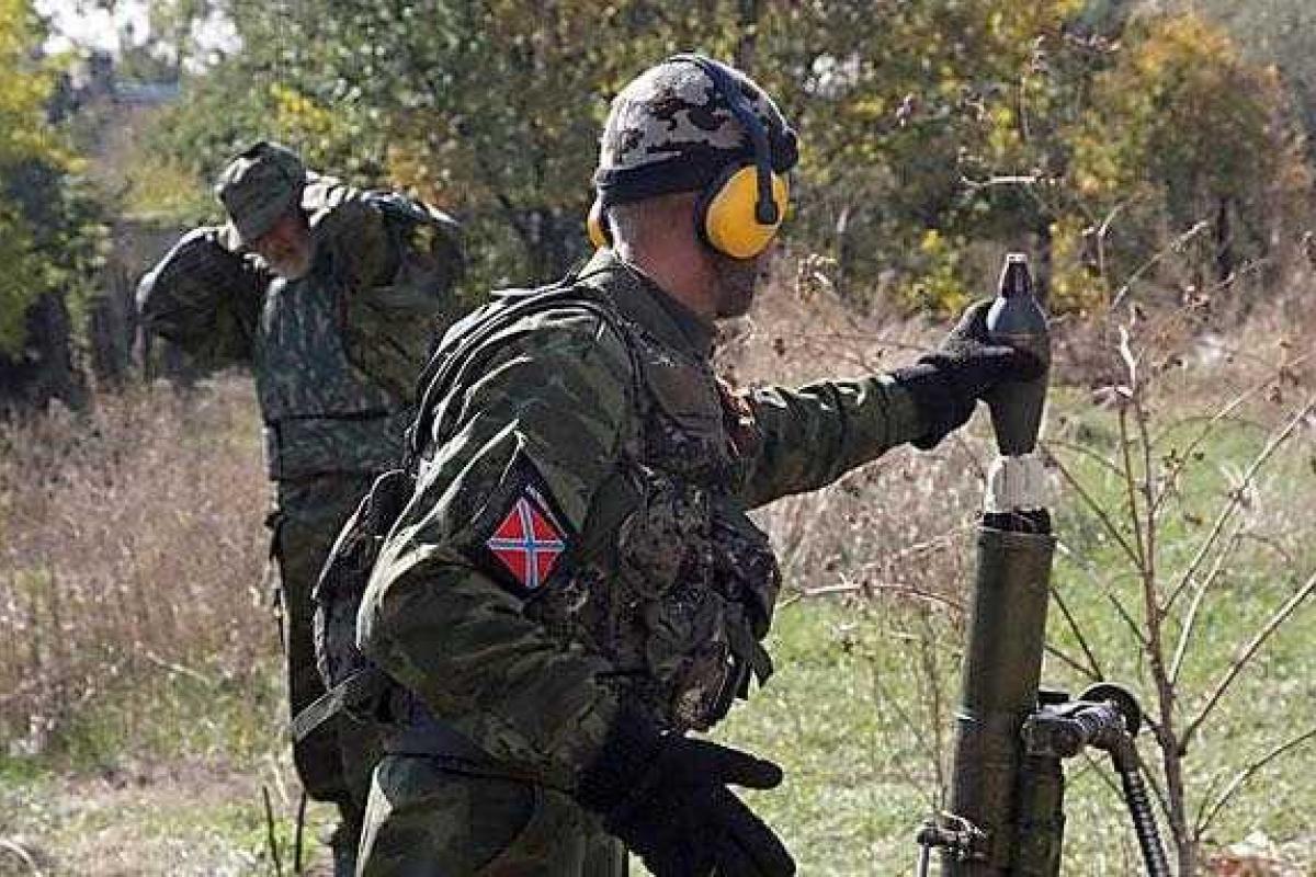 Боевики перебросили на Бахмутскую трассу минометную батарею, живую силу и боеприпасы