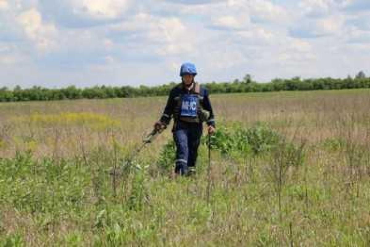 В Мариуполе уничтожили снаряды времен Второй мировой войны