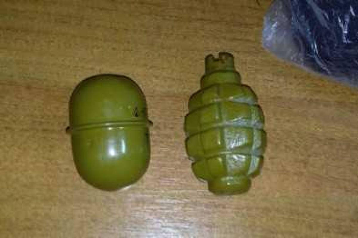 В Славянске правоохранители задержали мужчину с двумя гранатами