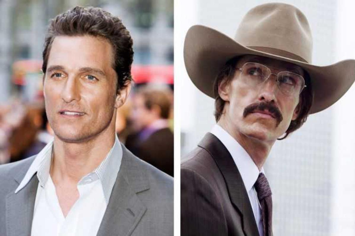 Знаменитости, которые изменились до неузнаваемости ради роли в кино