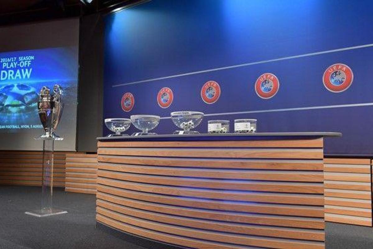 Сегодня состоялась жеребьевка раунда плей-офф квалификации ЛЧ