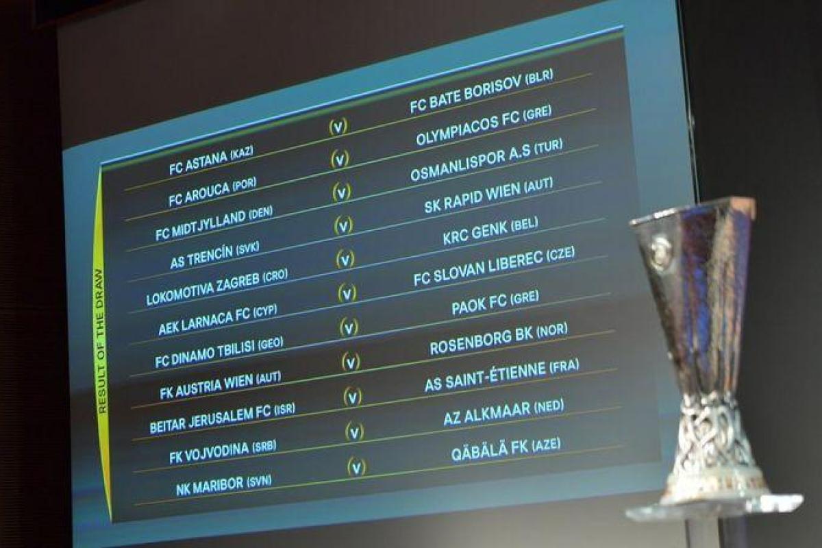 Состоялась жеребьевка Лиги Европы: Шахтер отправляется в Стамбул Состоялась жеребьевка Лиги Европы: Шахтер отправляется в Стамбул