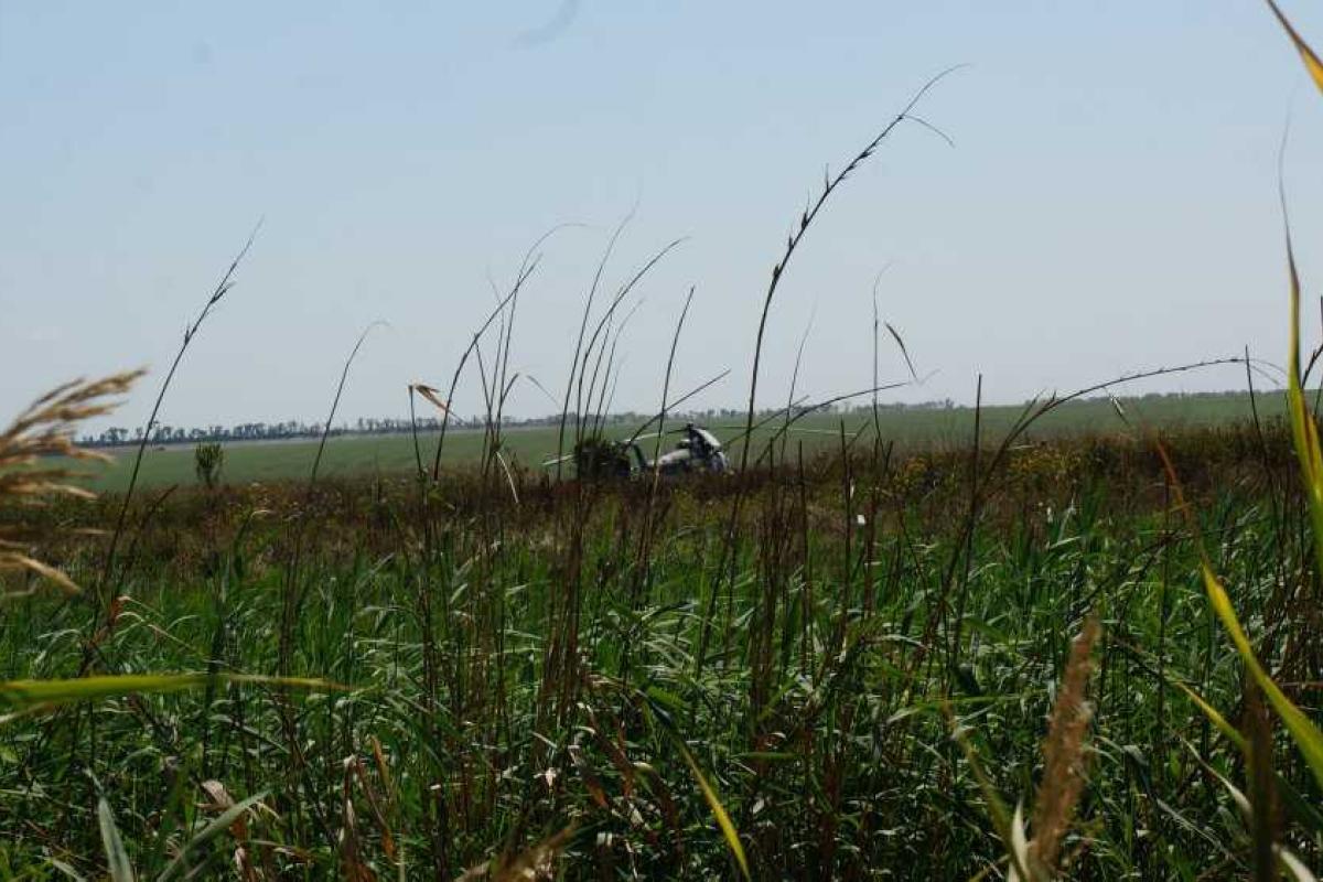 Вертолет ВСУ совершил вынужденную посадку в Донецкой области
