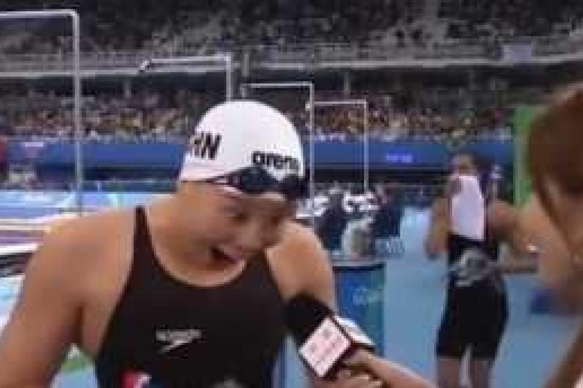 Рио-2016: китайская пловчиха взорвала Youtube эмоциональным интервью