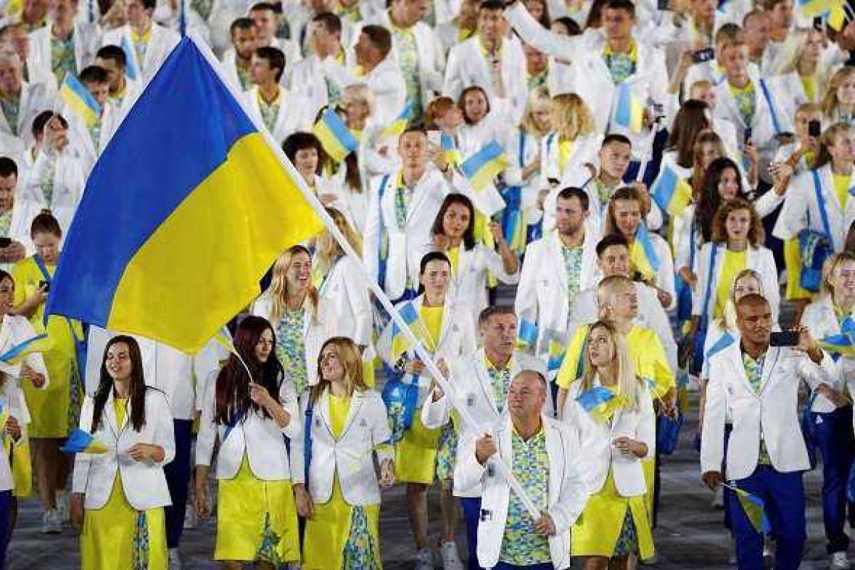 Рио-2016: Появилось видео эффектного выхода олимпийской сборной Украины