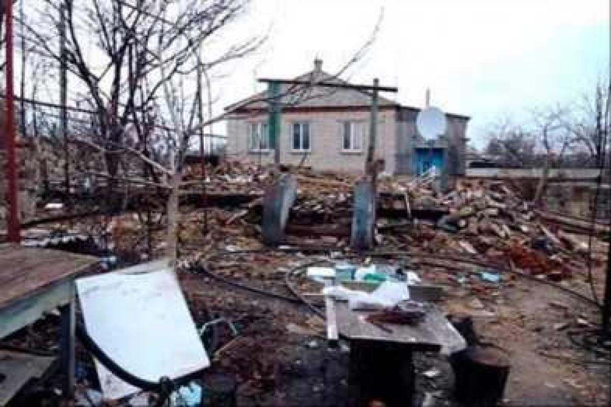 В результате артобстрела Торецка пострадал ребенок, разрушены жилые дома В результате артобстрела Торецка пострадал ребенок, разрушены жилые дома