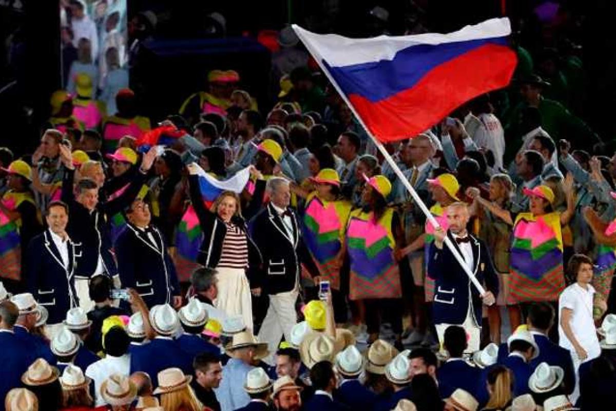 Рио-2016: Сборную России освистали во время церемонии открытия