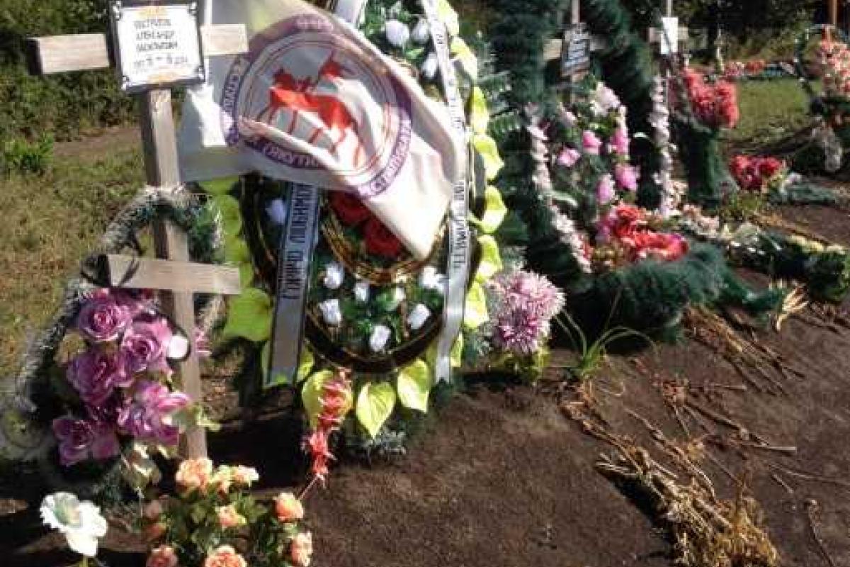 В сети показали целое кладбище российских солдат, которые воевали в Донбассе