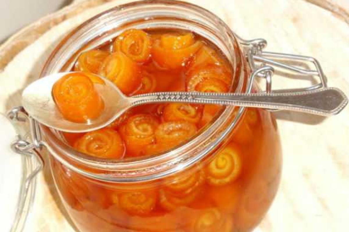 Варенье из апельсиновых корок