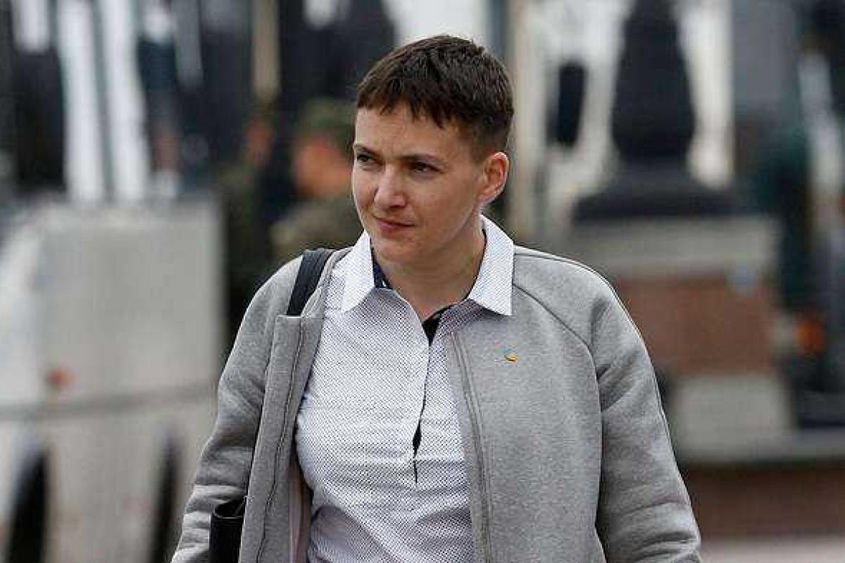 Савченко рассказала, что позволяет себе во время голодовки Савченко рассказала, что позволяет себе во время голодовки