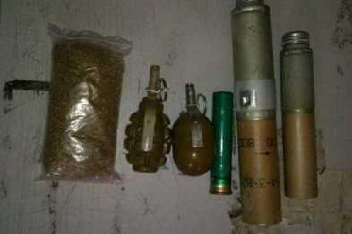 В Донецкой области мужчина хотел почтой отправить гранаты