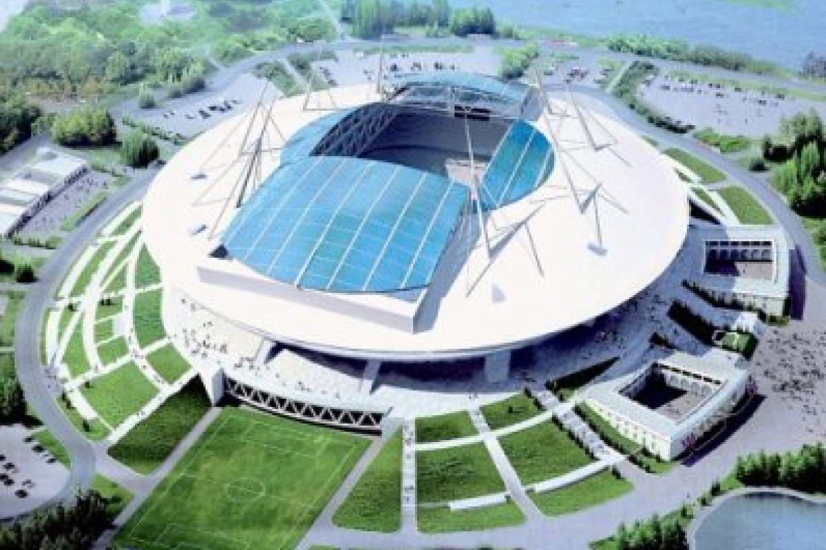 На стройке «Зенит-арены» в Петербурге рабочий сорвался с высоты На стройке «Зенит-арены» в Петербурге рабочий сорвался с высоты