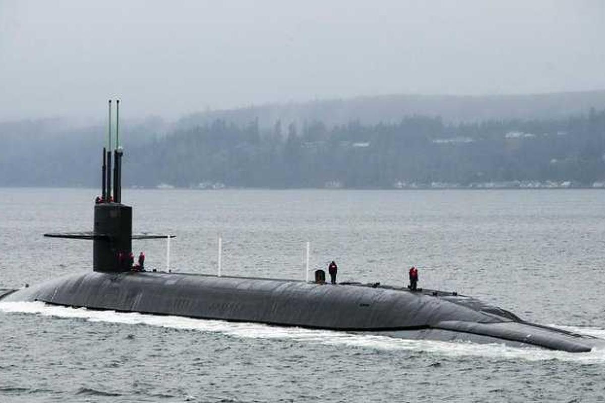 Российская подлодка приблизилась к берегам Латвии Российская подлодка приблизилась к берегам Латвии