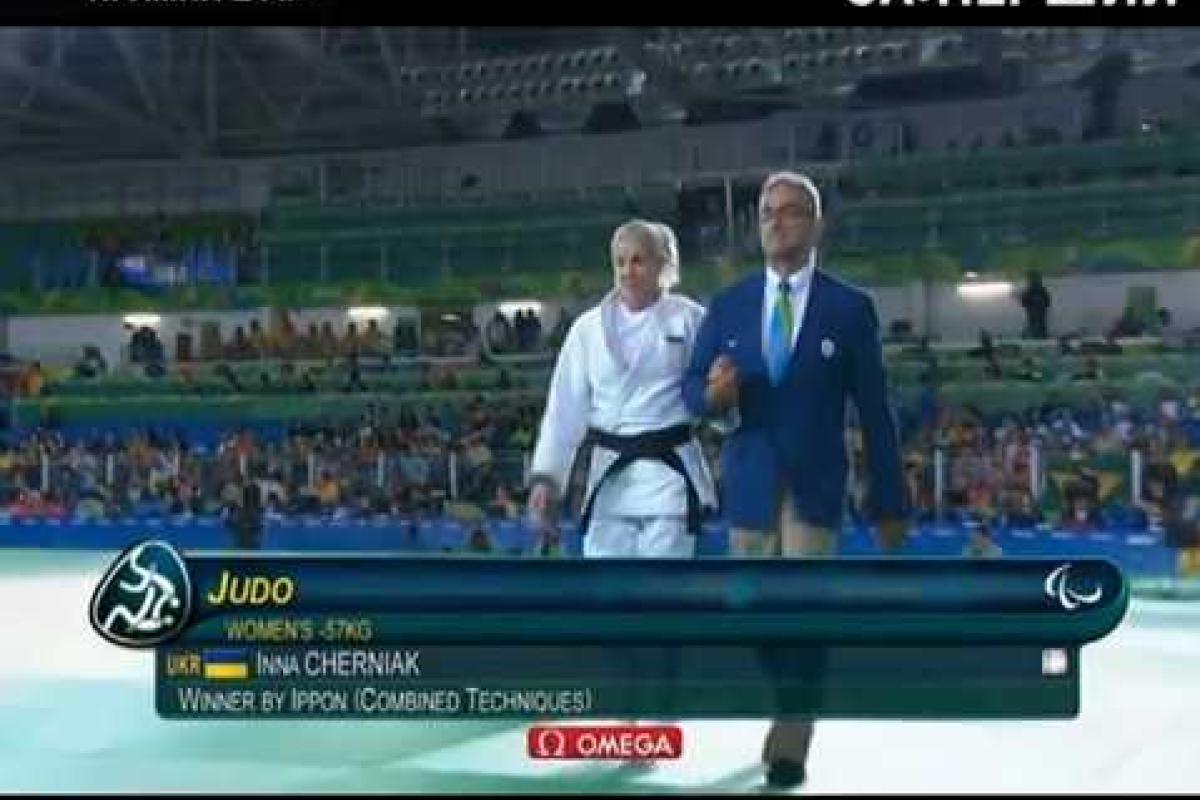 Паралимпиада-2016: дзюдоистка Инна Черняк завоевала второе золото для Украины Паралимпиада-2016: дзюдоистка Инна Черняк завоевала второе золото для Украины