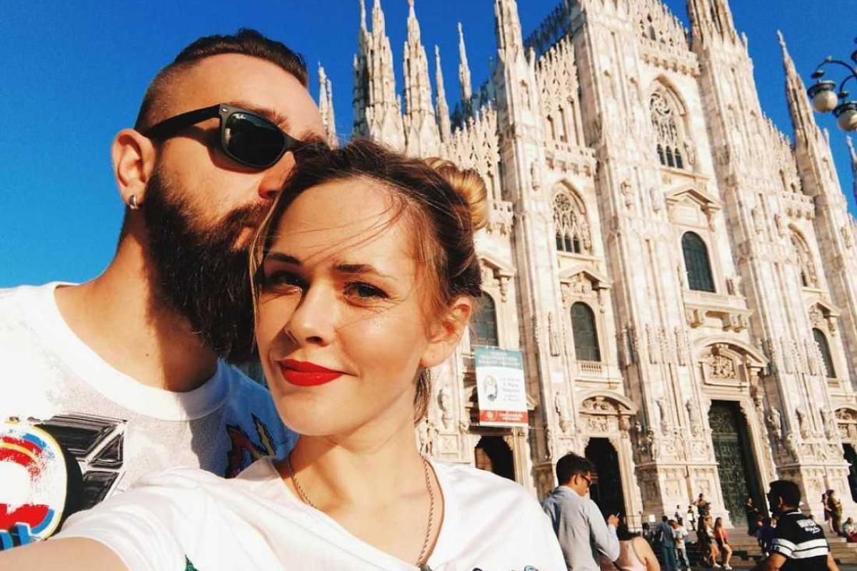 Солистка группы The Hardkiss отдыхает с мужем в Италии