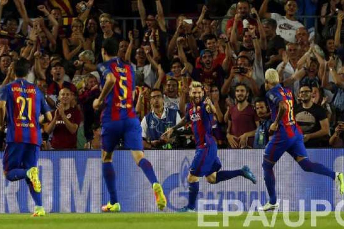 Лионель Месси признан лучшим игроком недели в Лиге чемпионов Лионель Месси признан лучшим игроком недели в Лиге чемпионов