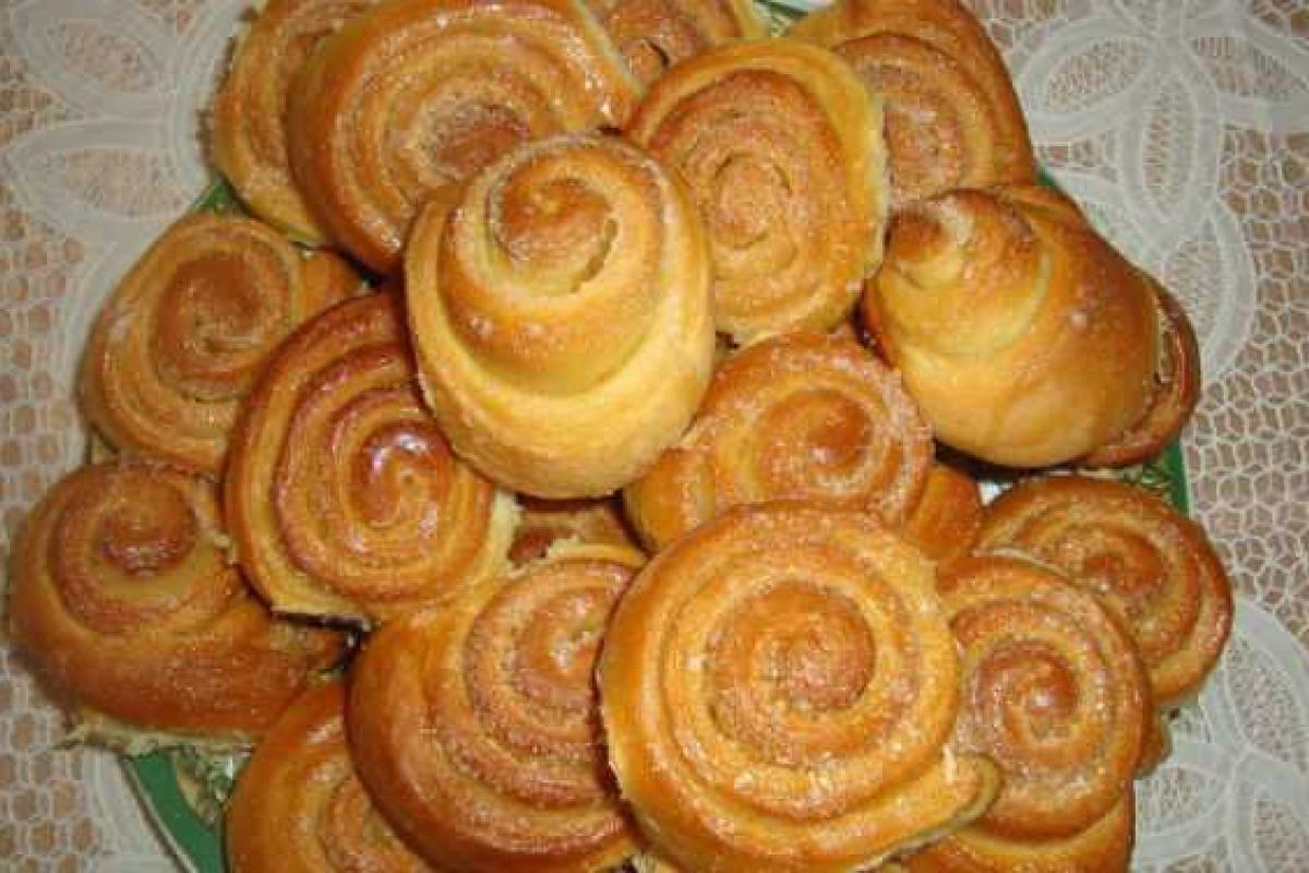 Сдобные домашние булочки. Очень вкусный рецепт Сдобные домашние булочки. Очень вкусный рецепт