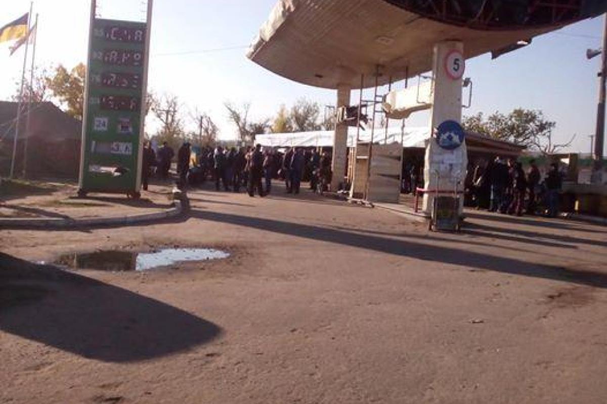 Мужчина умер на КПВВ "Станица Луганская" 