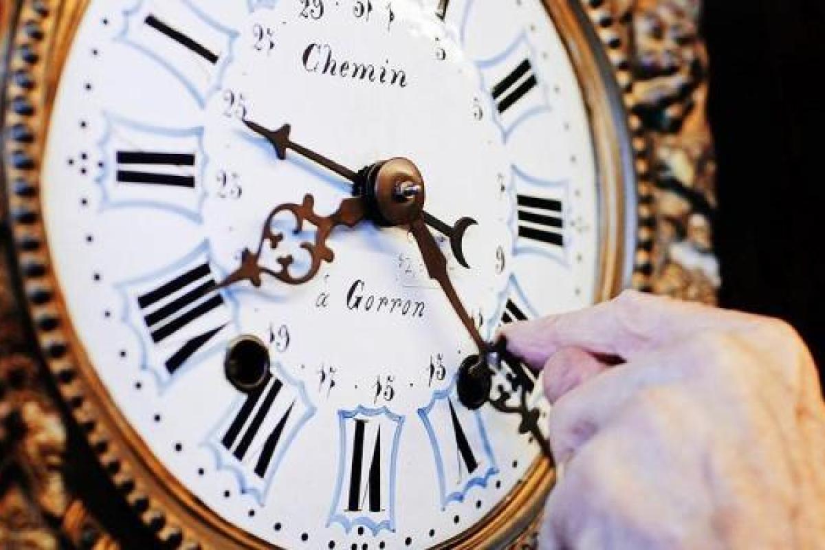 На час назад: Украина перейдет на новое время