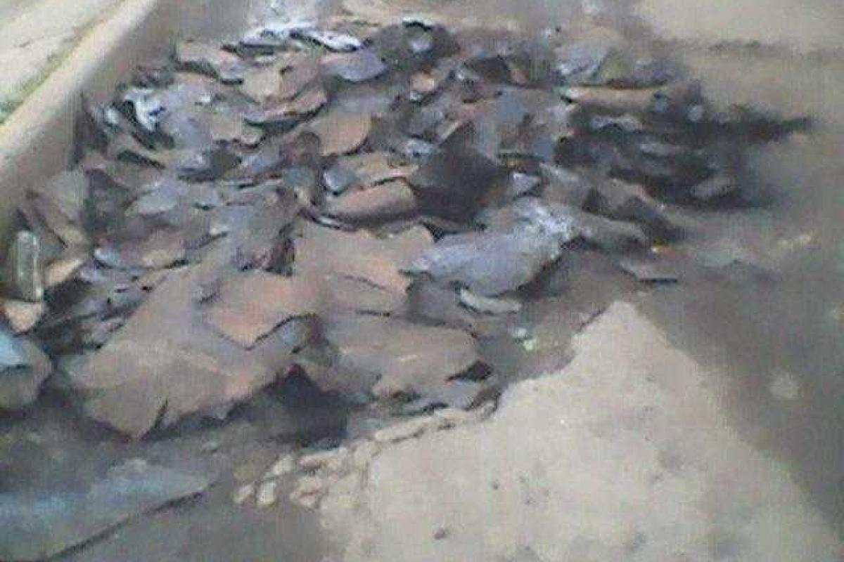 "Внедрение нанотехнологий": жители Горловки показали, как в городе латают дороги