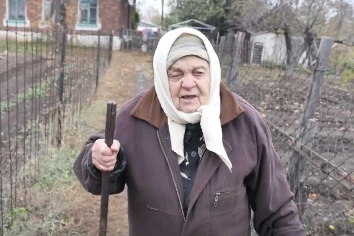 Пожилая женщина рассказала о жизни на границе с "ДНР"