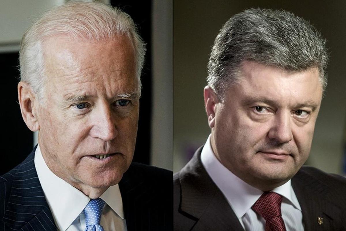 Порошенко обговорив з Байденом хід реформ в Україні