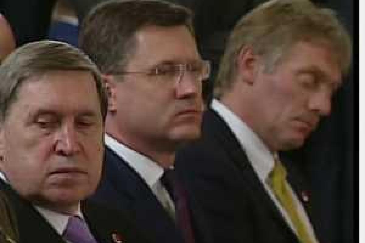 Песков заснул крепким сном на встрече Путина с Эрдоганом, появилось видео Песков заснул крепким сном на встрече Путина с Эрдоганом, появилось видео