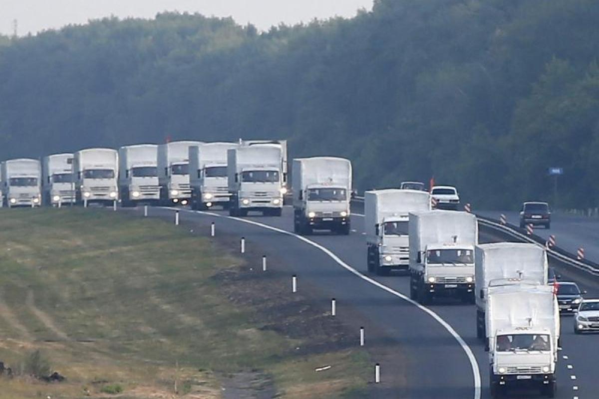 В Донецкой области гуманитарную помощь из РФ никто не видел - соцсети