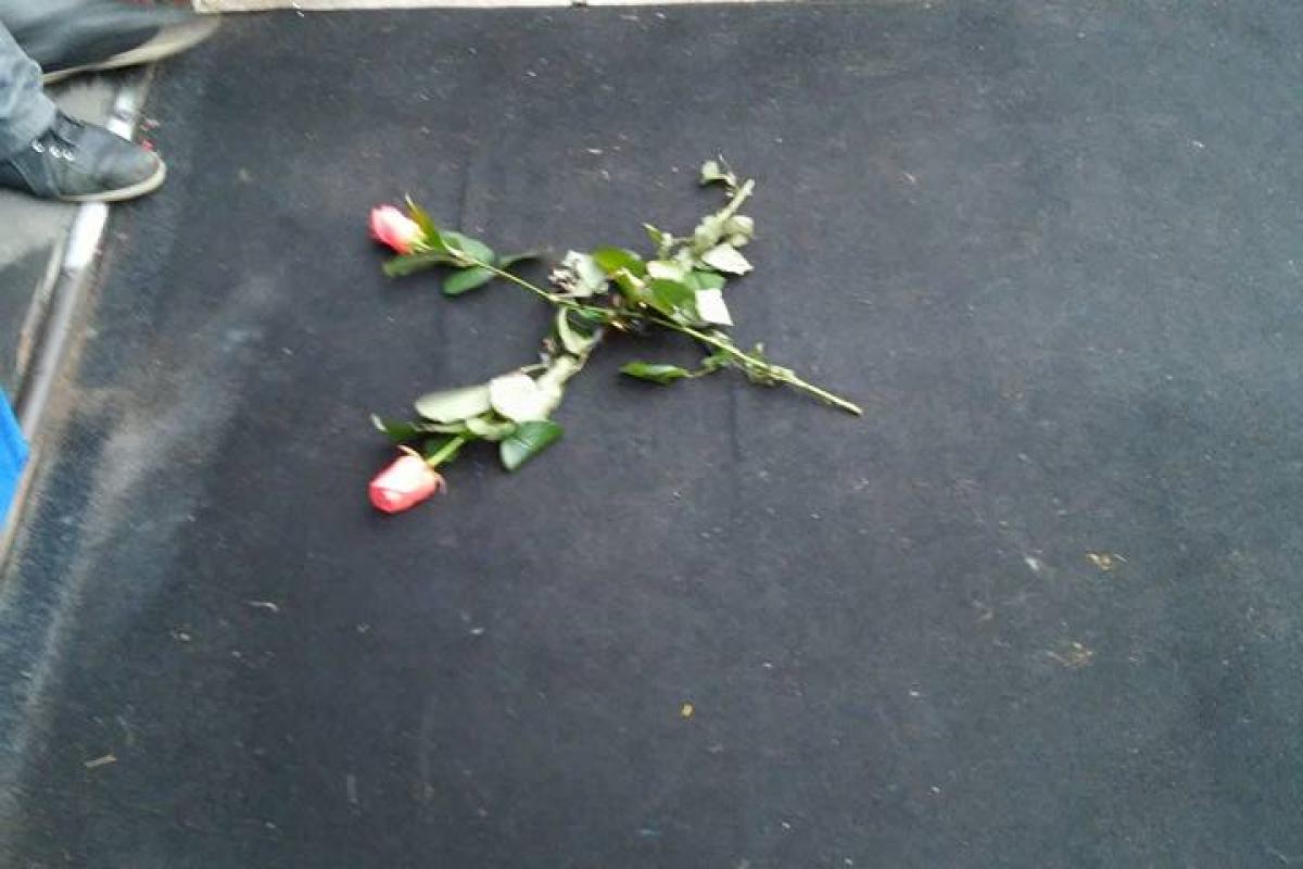 Две розы для тернопольского мэра