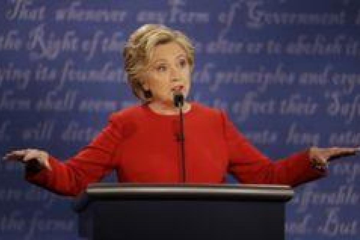 Клинтон во время теледебатов случайно раскрыла ядерные секреты США Клинтон во время теледебатов случайно раскрыла ядерные секреты США