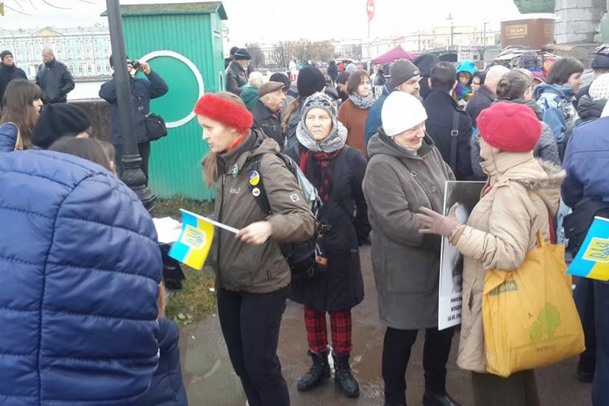 У Санкт-Петербурзі росіяни провели Марш проти ненависті У Санкт-Петербурзі росіяни провели Марш проти ненависті