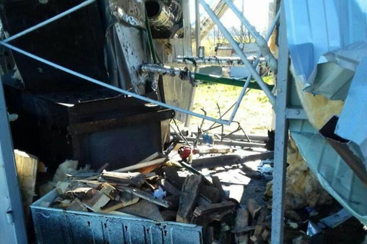 У Куп`янському районі неподалік від школи вибухнув котел