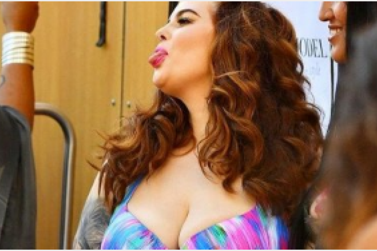 Самая полная в мире манекенщица показала снимок в нижнем белье