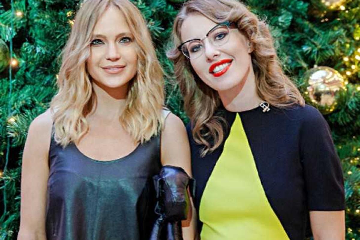 Певица Глюкоза показала видео с беременной Ксенией Собчак