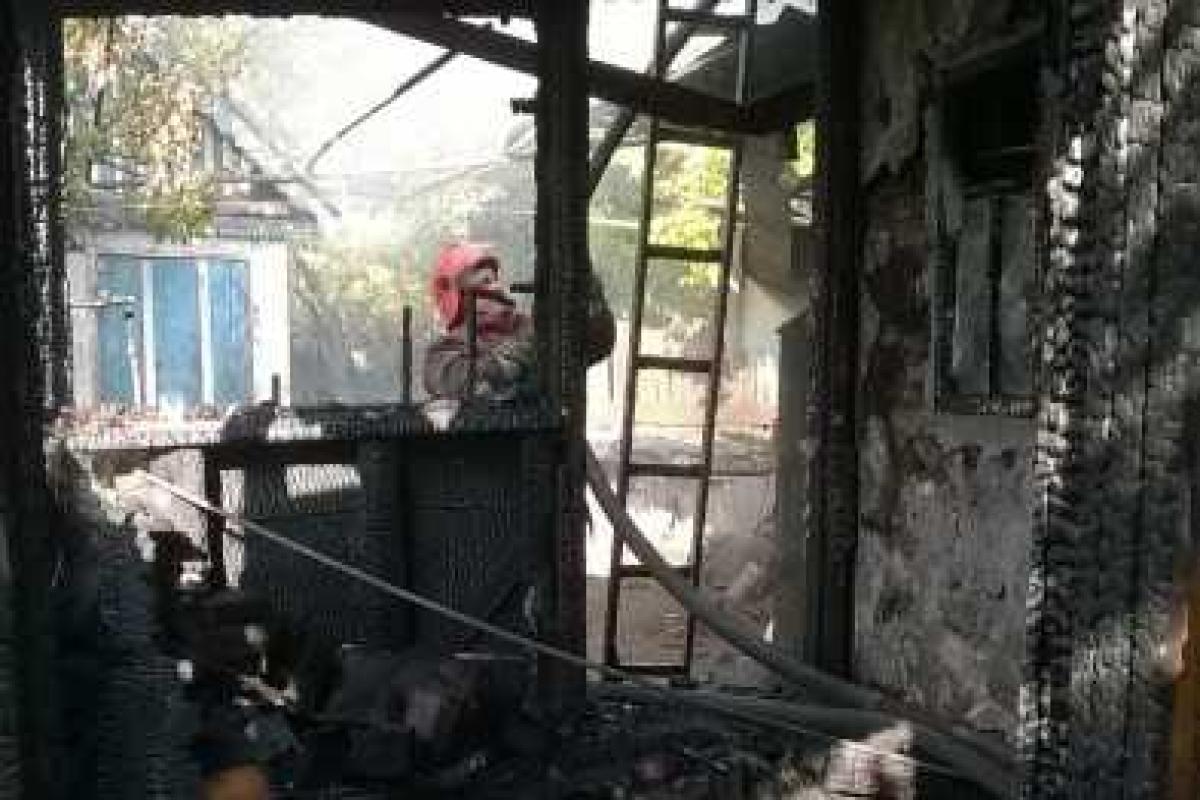 В Мариуполе произошел страшный пожар: погибла 92-летняя женщина