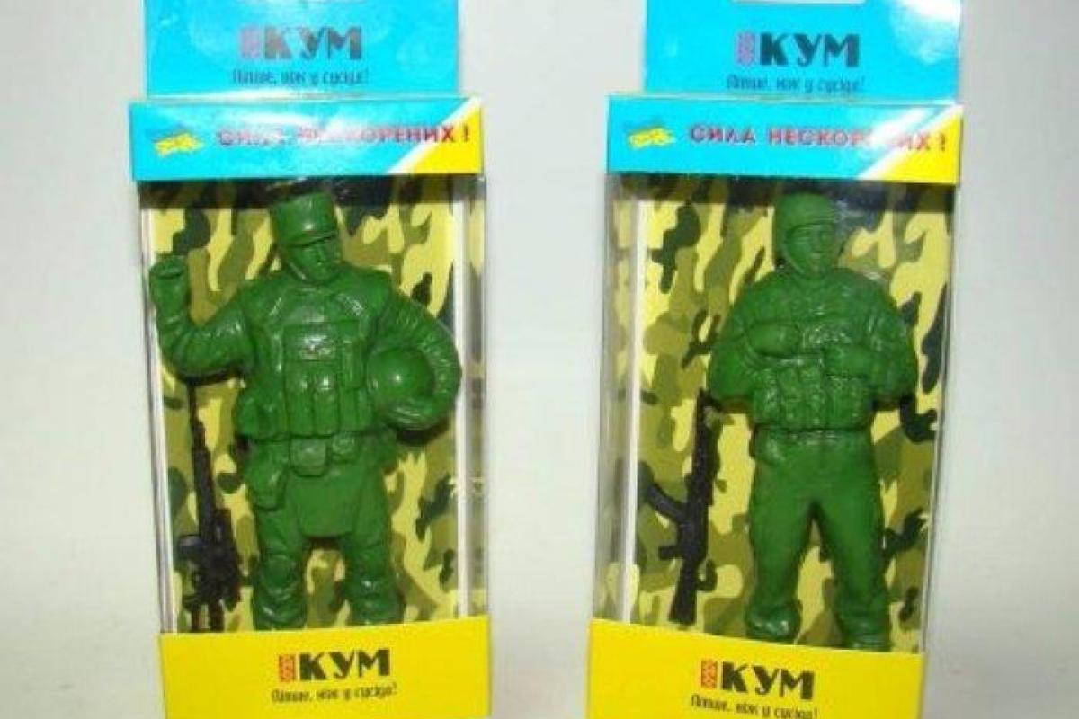 В Україні з'явились іграшкові солдатики у вигляді бійців АТО