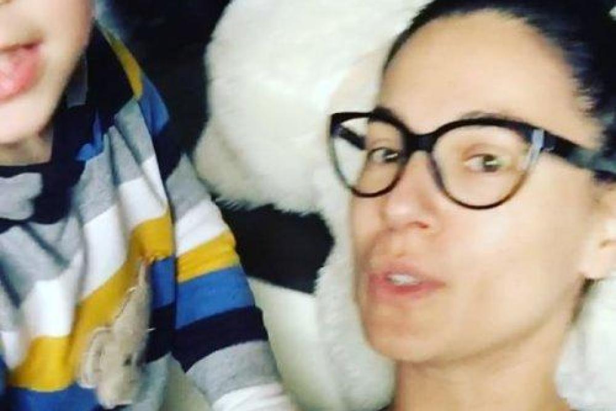 Маша Ефросинина впервые показала маленького сына 