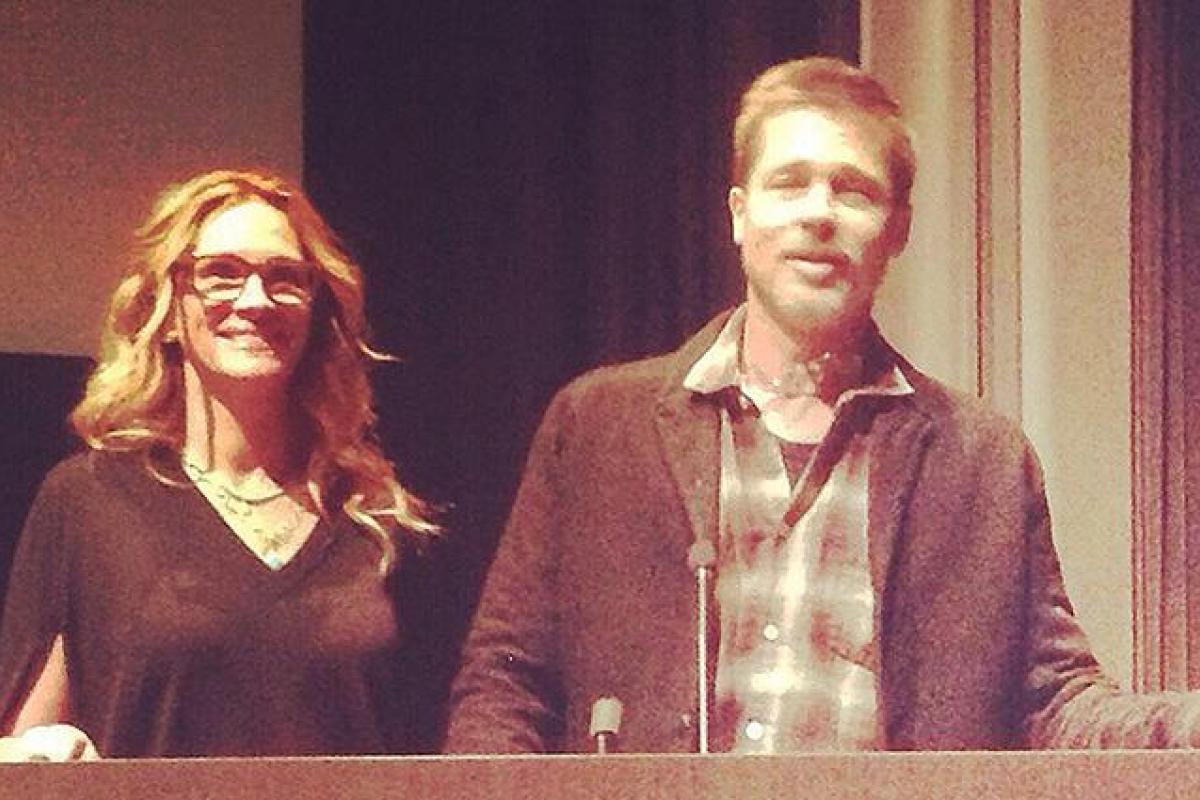 Бред Пітт вперше з'явився на публіці після розлучення