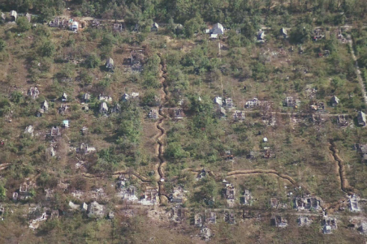 Военные показали, как выглядят позиции боевиков в Авдеевской промзоне