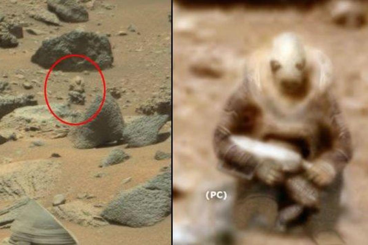 Curiosity сфотографував на Марсі солдата