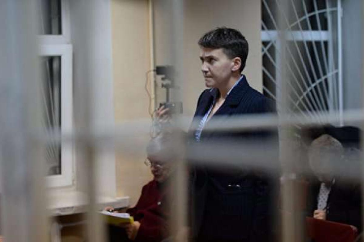 Савченко в суде заявила, что Плотницкий причастен к ее похищению Савченко в суде заявила, что Плотницкий причастен к ее похищению