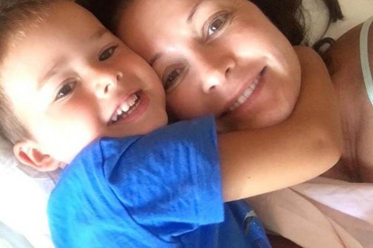 Ольга Кабо показала селфи с сыном: поклонники в восторге