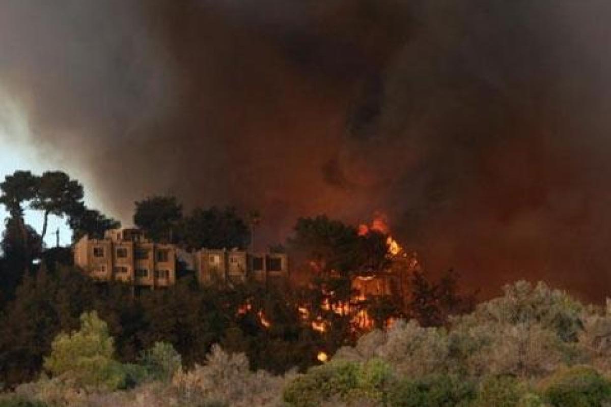 Українці допомагають гасити страшну пожежу в Ізраїлі