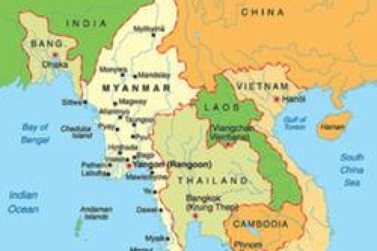 На территорию Мьянмы неожиданно упал НЛО На территорию Мьянмы неожиданно упал НЛО