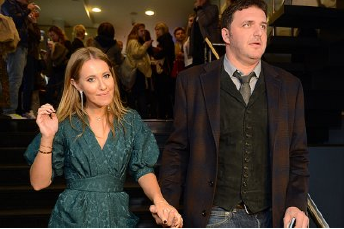 Ксенія Собчак вперше з'явилася на людях після народження дитини