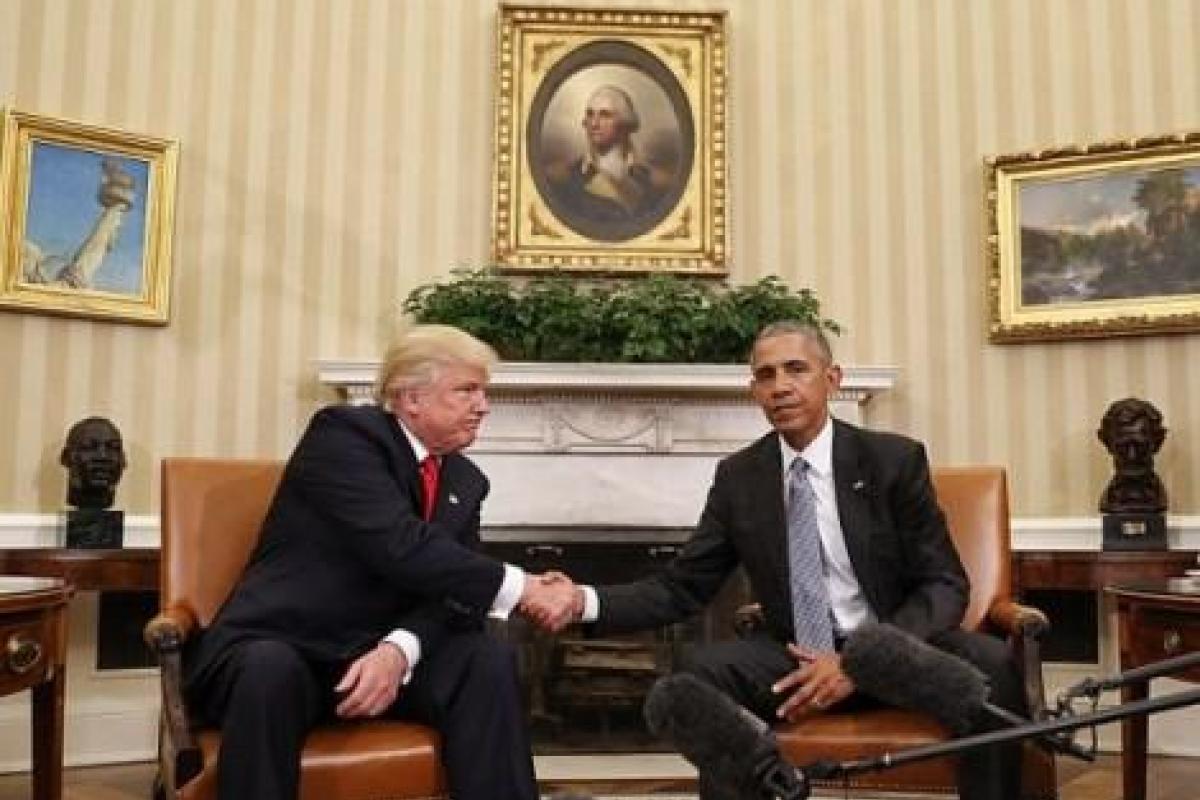 Как Обама и Трамп выясняли, кто в Белом доме хозяин Как Обама и Трамп выясняли, кто в Белом доме хозяин