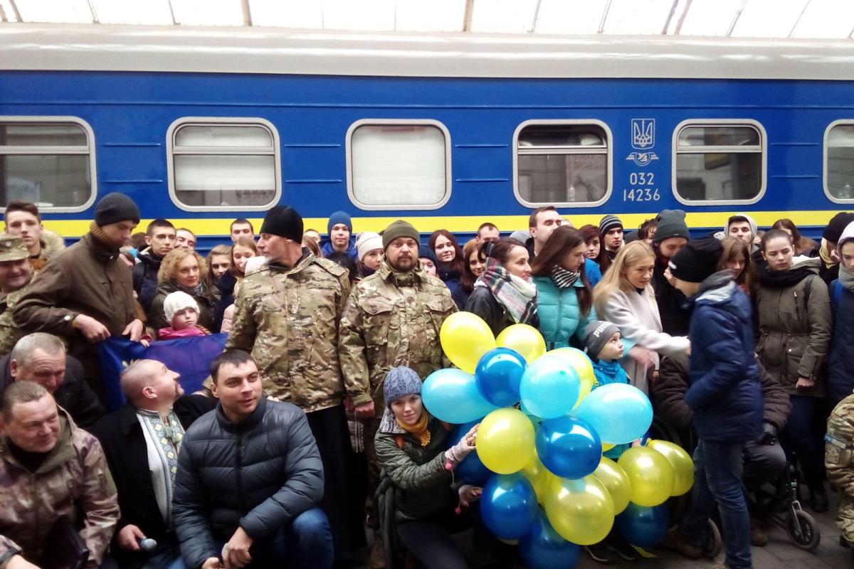 Донбасс прошел обучение на военных объектах Львовщины