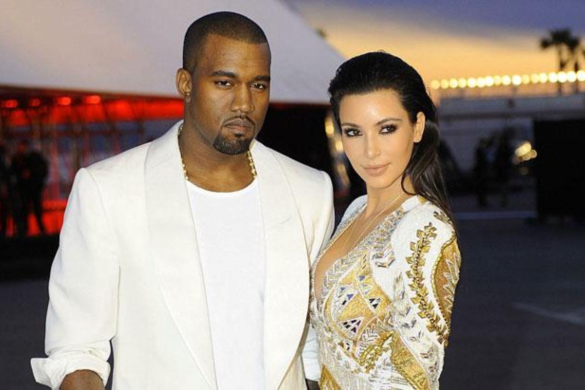 Ким Кардашьян и Канье Уэст впервые за долгое время появились вместе на публике