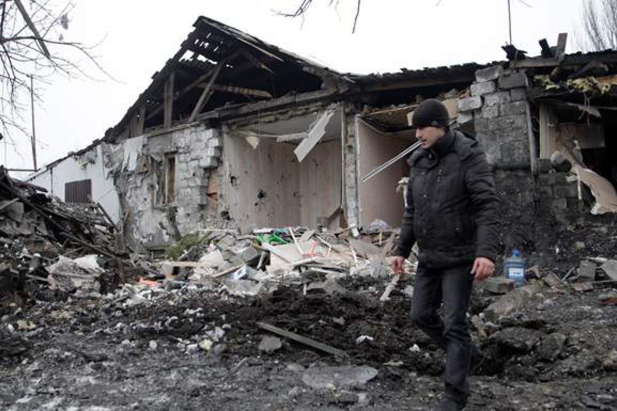 Жители поселка Водяное рассказывают о жизни на линии огня Жители поселка Водяное рассказывают о жизни на линии огня