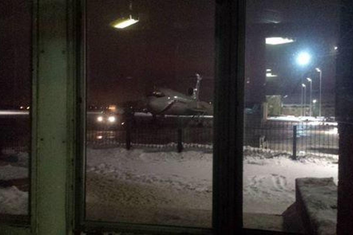 Журналист, находившийся на борту российского Ту-154, опубликовал последнее фото перед вылетом